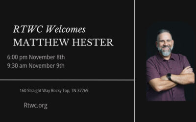 Guest Speaker: Matthew Hester