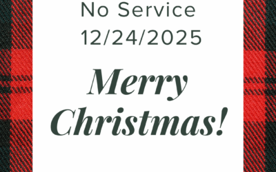 Christmas Eve No Service